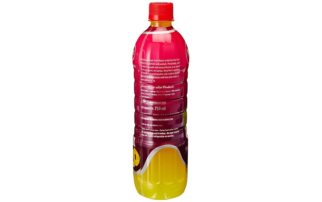 Mapro Lounge Pinacolada Squash    Plastic Bottle  750 millilitre